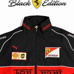 Ferrari F1 Vintage Racing Jacket Non Padded Classic Edition image 6