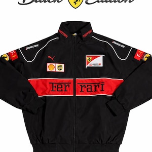 Ferrari F1 Vintage Racing Jacket Non Padded Classic Edition image 5