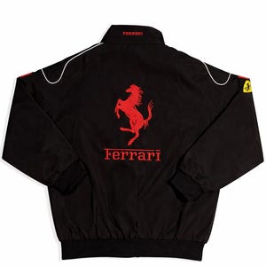 Ferrari F1 Vintage Racing Jacket Non Padded Classic Edition image 8