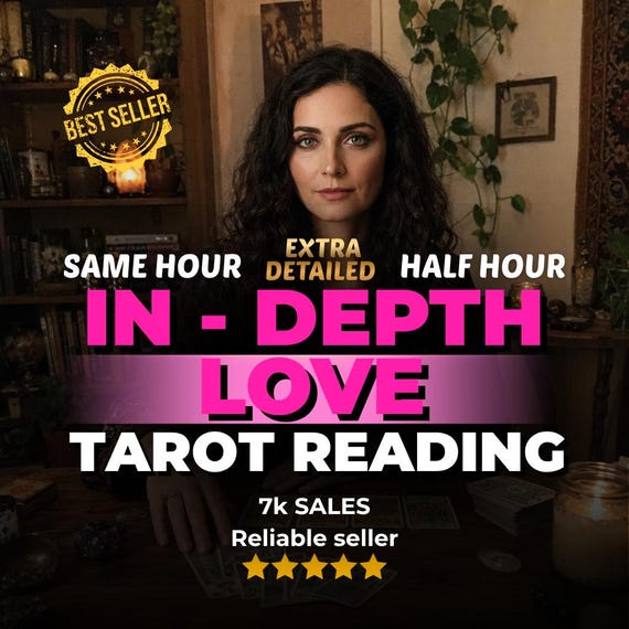 In-Depth Love Tarot Reading | Same Hour Honest Insight, Twin Flame Soulmate,