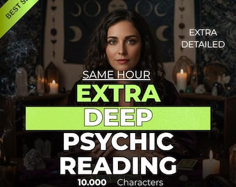 Lecture psychique extra-profonde à la même heure | Véritable aperçu moyen | Amour, carrière, avenir, destinée, objectif de la vie Lecture détaillée, lecture précise