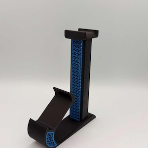 Gaming Headset Stand with Controller Holder, 3D Printed Desk Organizer, PS5 Xbox Headphone Stand, Gamer Setup Accessories Gift image 7