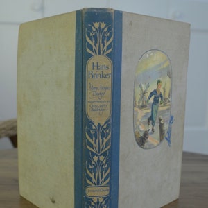 Hans Brinker or The Silver Skates, A Story of Life in Holland, by Mary Mopes Dodge, Illustrated Junior Library, 1945 image 1