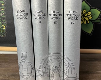 How Things Work, Four Volumes, Roger Jean Segalat, Edito-Service S.A., 1982, Scientific Reference