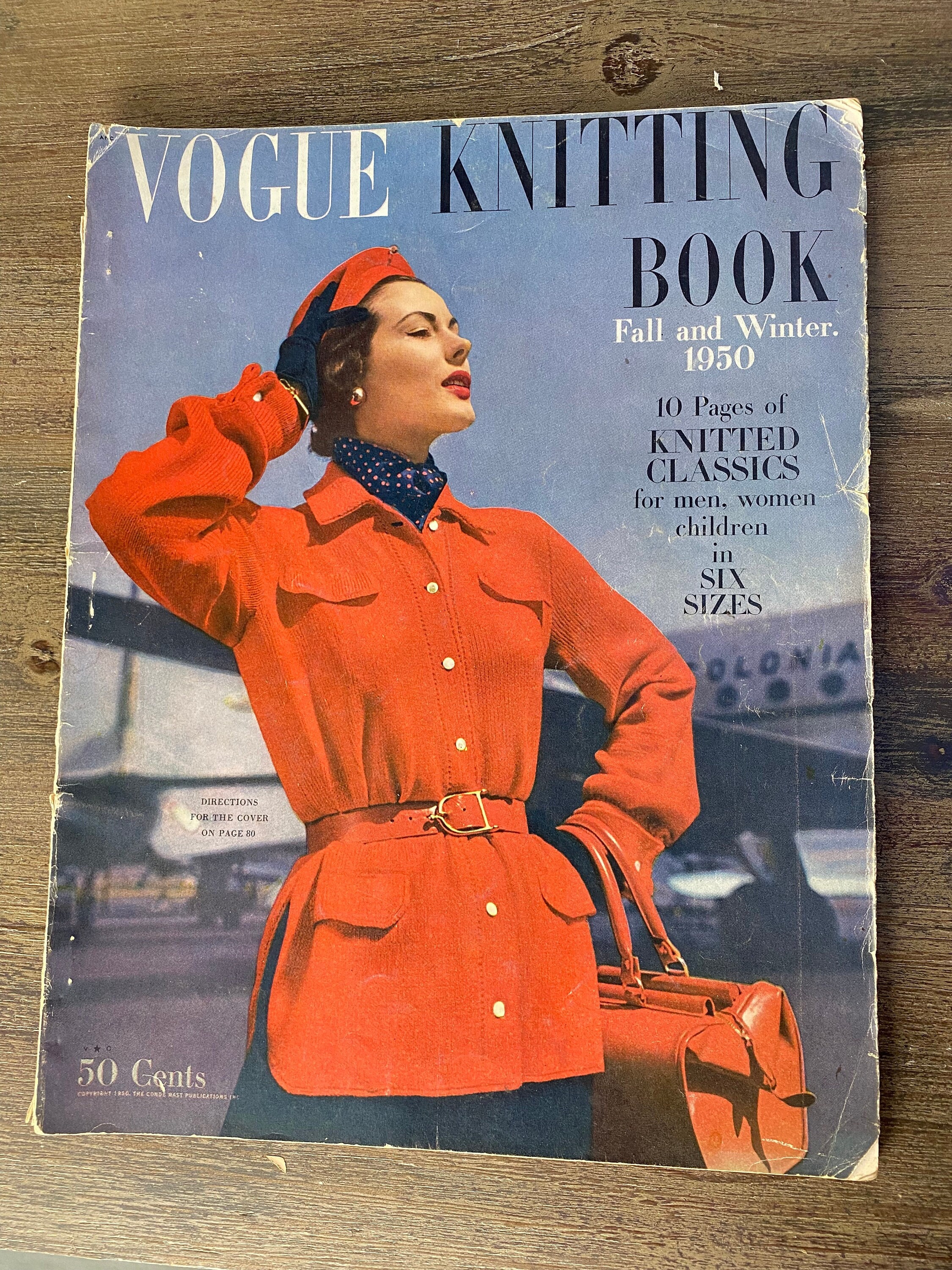 Vogue, Other, Vintage Vogue Knitting Book Springsummer 959 Rare