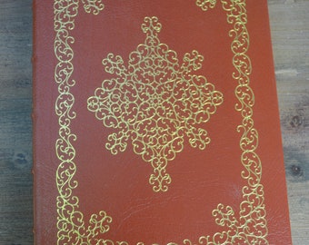 Essays of Ralph Waldo Emerson, Easton Press, Maroon Leather, Gold Gilt, 1979
