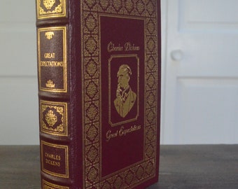 Great Expectations, Charles Dickens, The Easton Press, 1979, The 100 Greatest Books Ever Written, Collector's Edition, Burgundy Leather