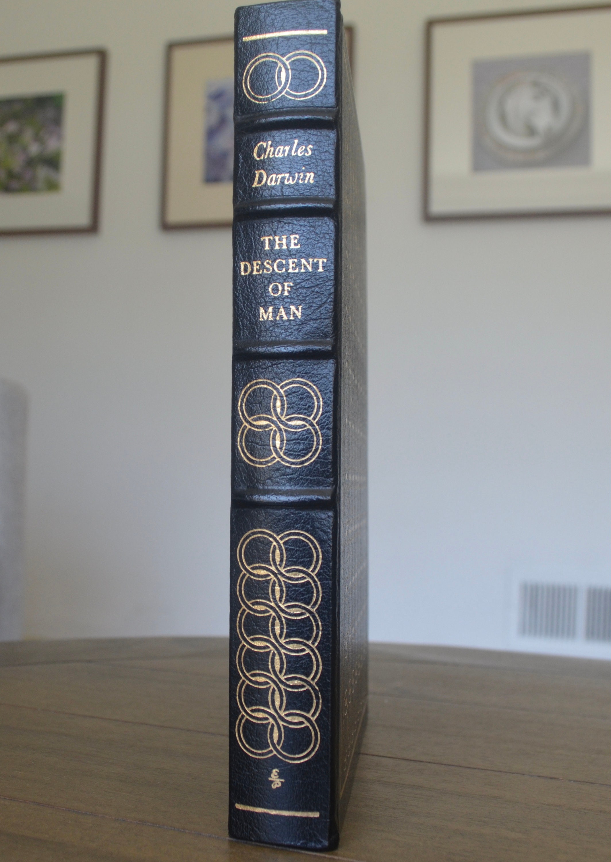 The Descent of Man Charles Darwin the Easton Press 1979 