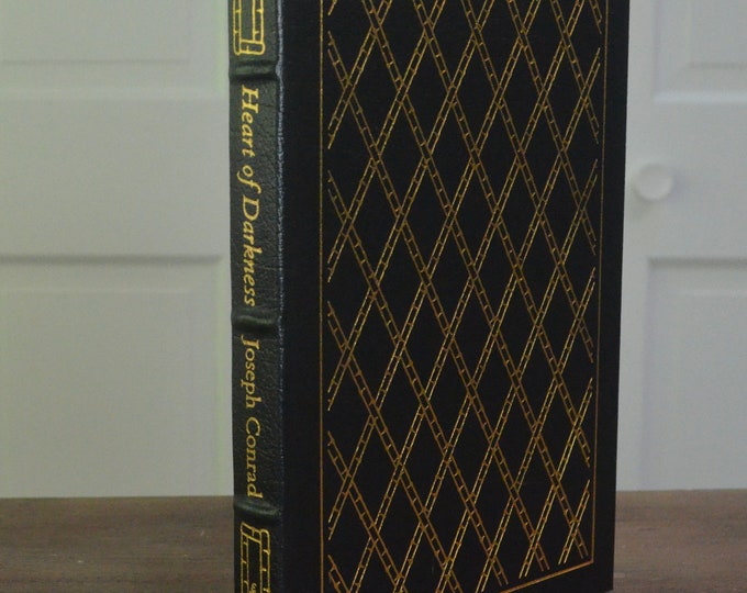 Heart of Darkness, Joseph Conrad, The Easton Press, 1980, The 100 Greatest Books Ever Written, Collector's Edition, Black Premium Leather