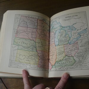 Two Vintage Antique Geography Textbooks, Tarr & McMurry's Geographies, 1903-1910, Classroom, Teacher, School, Education image 5