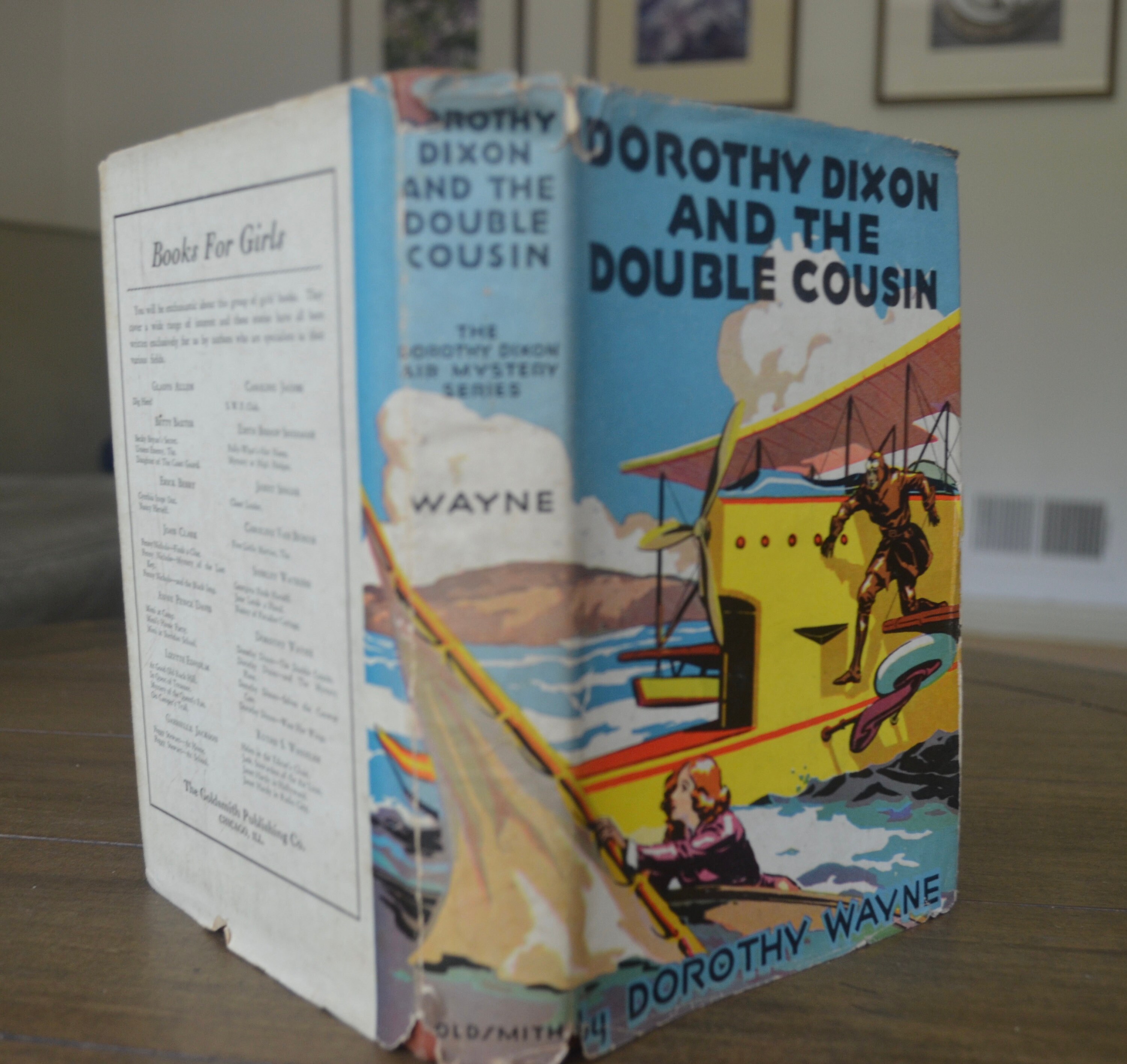 Dorothy Dixon and the Double Cousin, by Dorothy Wayne, 1933, First Edition with Dust Jacket, Vintage Adventure Book for Girls