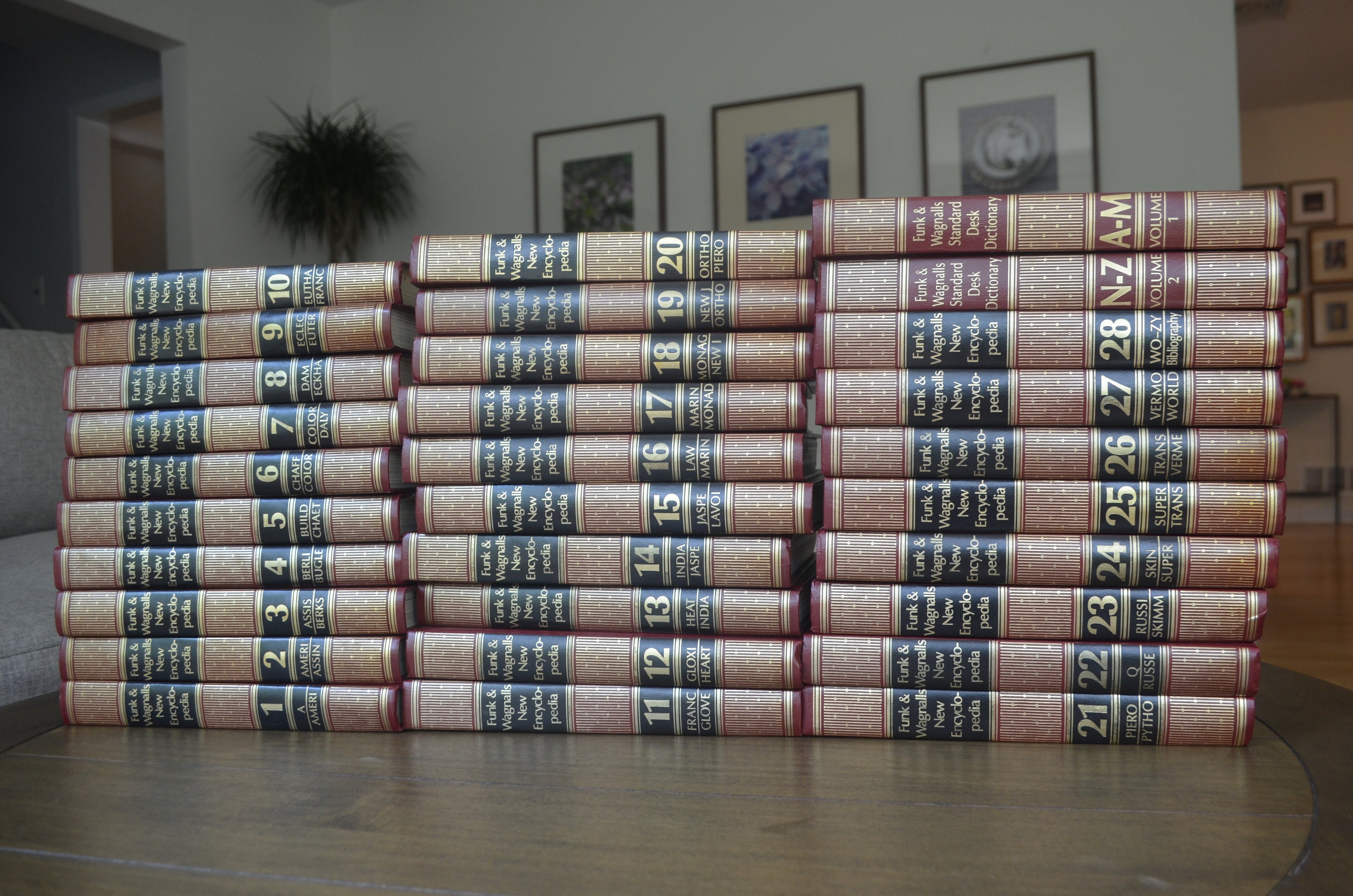 Funk & Wagnalls New Encyclopedia, S/30 1990, Book, Reference