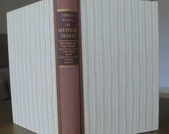 Three Plays of Henrik Ibsen: Enemy of the People, Wild Duck Hedda Gabler, Heritage Press, 1965, Vintage Book in a Box