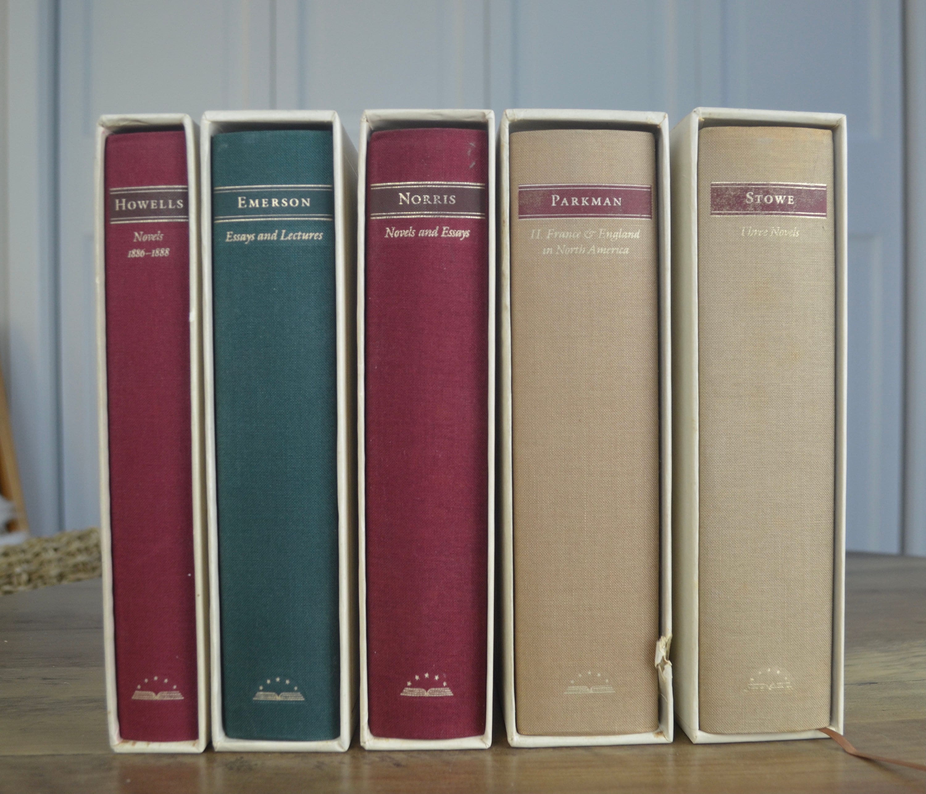 Library of America, Literary Classics, S/5, Books in a Box