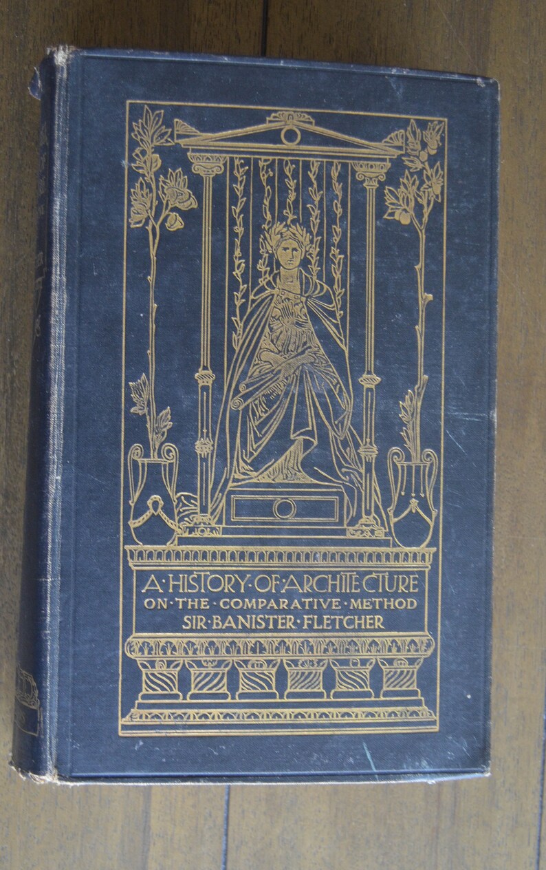 A History Of Architecture Sir Banister Fletcher 1924 Etsy