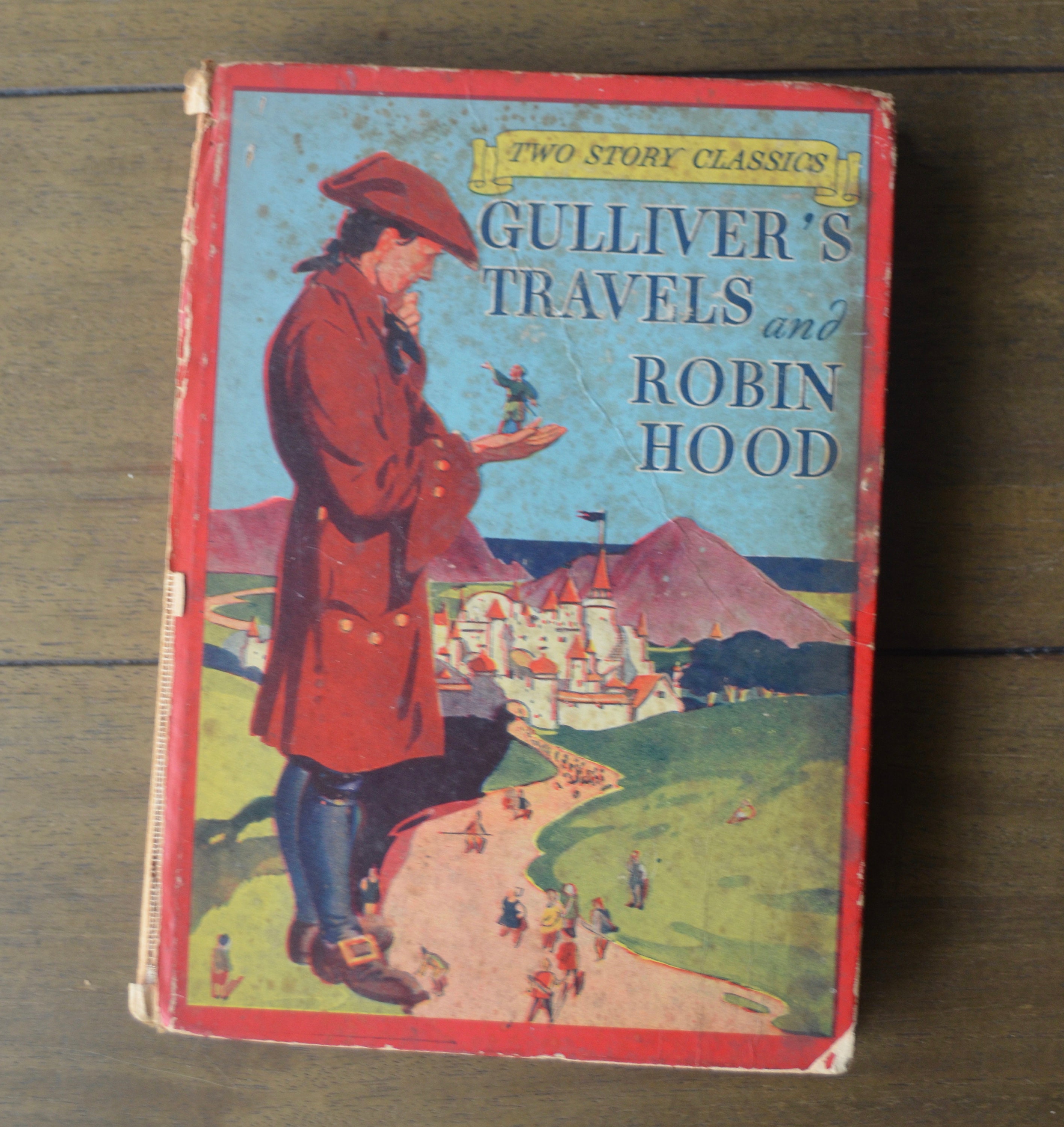 S.C. Classics, 1940s, and Johnson, Jonathan Robin Publishing, Gulliver Etsy Two Shabby - Swift, Travels Chic Whitman Hood, Story