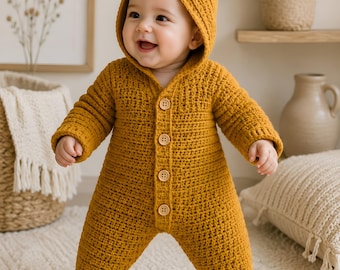 Juni Starsuit Newborn – 6 Months  Crochet Baby Costume  Intermediate  Baby Shower Gift Pattern  PDF Download