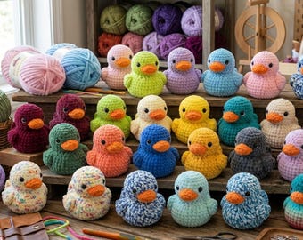 Realistic Duck Crochet Pattern PDF | No Sew Amigurumi Duck Plush | Beginner Friendly DIY | Farm Animal Toy | Best Seller Crochet Pattern