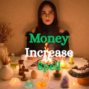 Money Increase Spell Financial Abundance and Prosperity Intention Spiritual Support Service Mindset & Energy Work