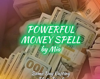 Poderoso hechizo para el dinero: abundancia y prosperidad. Tirada el mismo día. Lectura rápida de tarot. Hechizos de Mia.