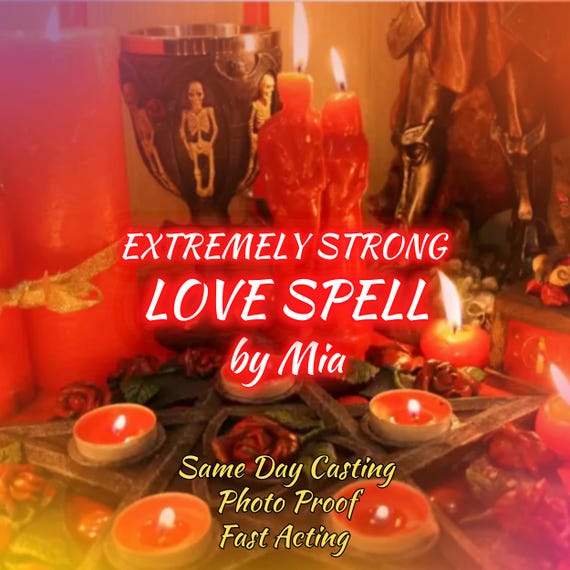 EXTREMELY STRONG LOVE Spell, Obsession Spells By Mia