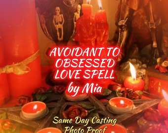 Avoidant To Obsessed Spell, Love Spell, Get Ex Back Tarot Reading Same Day Spells By Mia