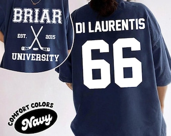 Di Laurentis 66 Off Campus Movie Tour Shirt, Briar University Hockey Jersey Tee, The Score BookTok Romance Apparel For Fans