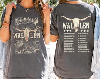 Morgan Wallen Still The Problem Tour 2026 Shirt, Front Back Vintage Country Concert Tee, MW Collage Graphic Shirt, Comfort Colors Shirt