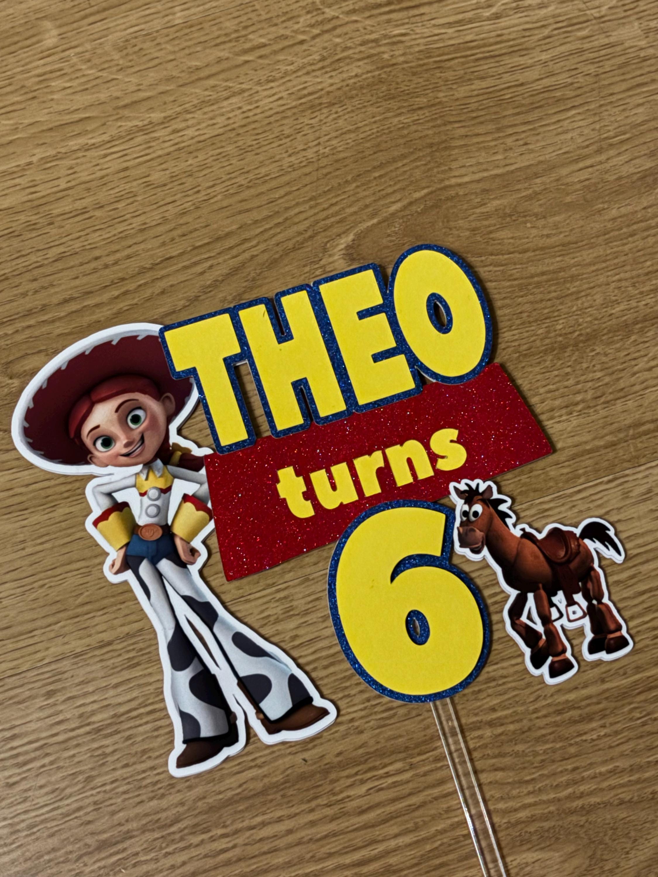 Wordjesse Topper Toy Story Jesse Cake Topper, Toy Story Party Decor - Etsy