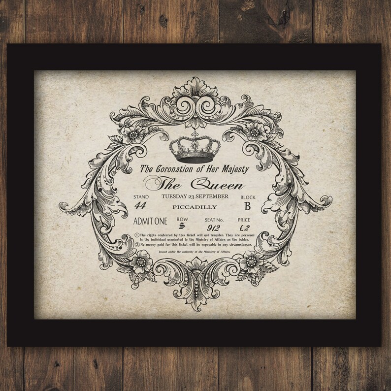 coronation-of-the-queen-invitation-ornate-frame-crown-instant-etsy