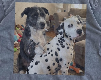 Funny Dog Tattoo Artist Shirt, Retro Dalmatian Meme Sweatshirt, Quirky Dog Lover Gift, Vintage Graphic Tee, Sarcastic Pet Owner Hoodie