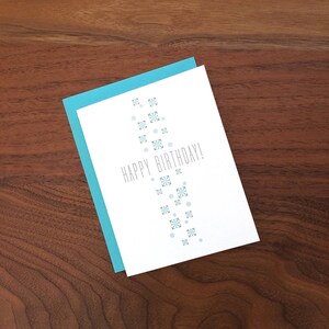 Anniversaire Mid-Century - Carte typographique