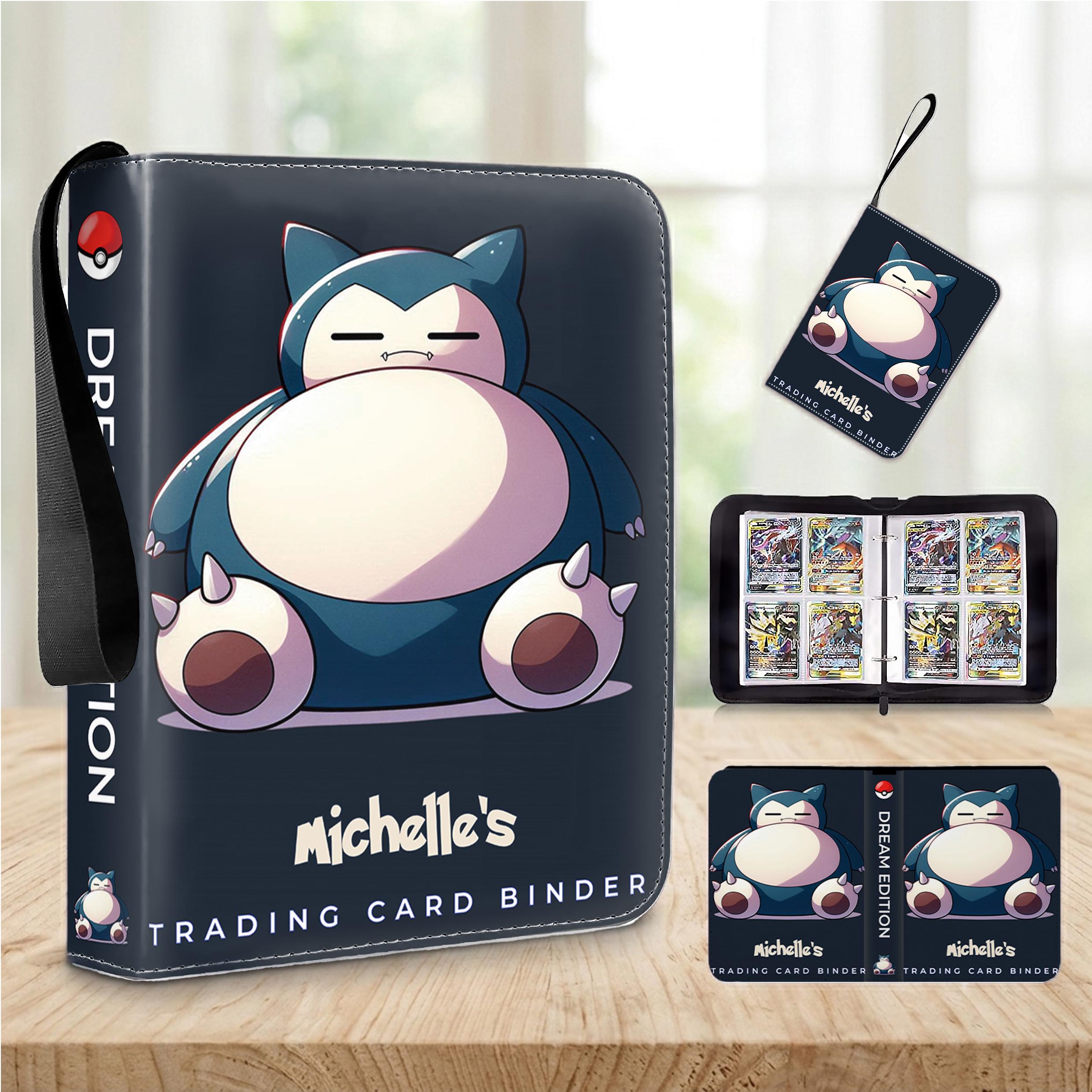 snorlax card binder Ultra Pro Portfolio: Pokemon Custom Snorlax Pokemon Binder 