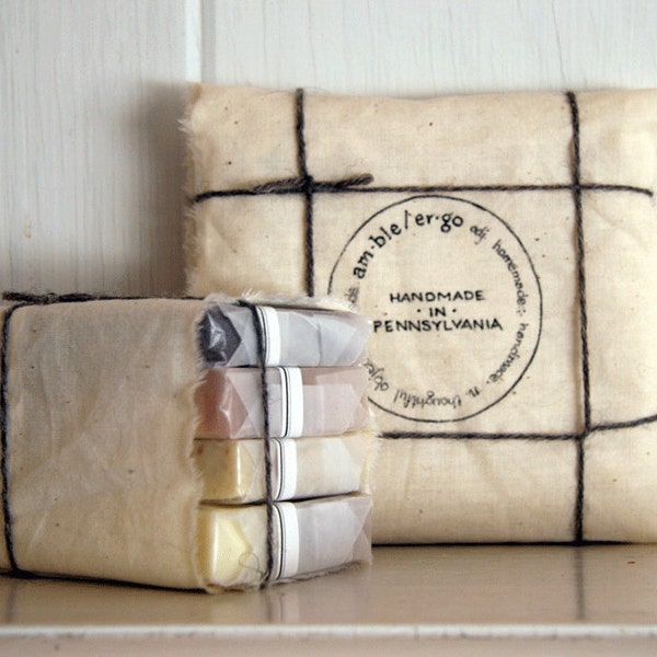 Holiday Soap Sampler & Scrubby Gift Pack