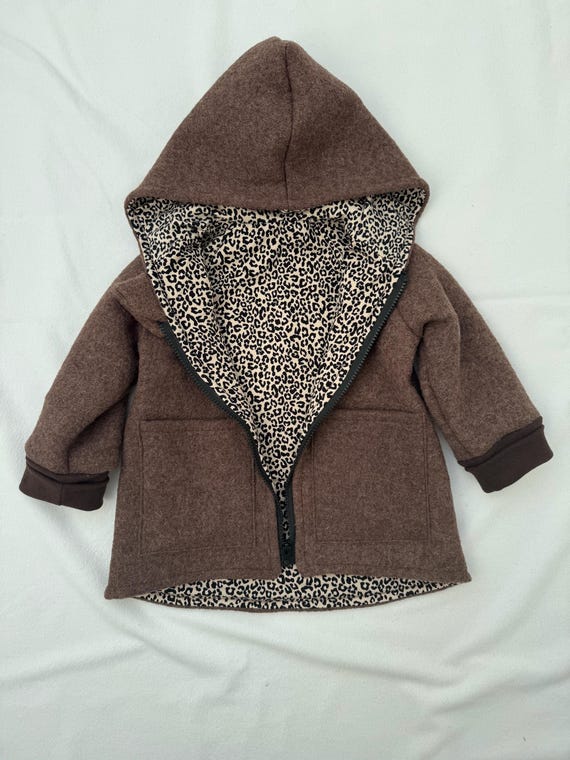 Walkjacke /Walkmantel für Babys und Kinder Gr. 74-122