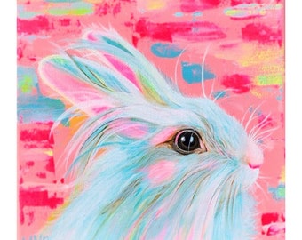A Bunny Named Dot Original Art Prints
