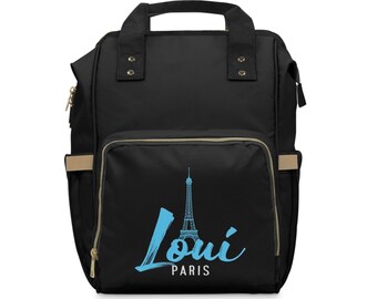 Gift for Her • Paris Backpack • Backpack Diaper Bag • Carry  display picture 1