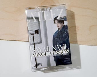 ATEEZ Mingi Bias Pack Cassette | Kpop Atiny Gift | say my name