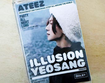 ATEEZ Yeosang Bias Pack Cassette | Kpop Atiny Gift | illusion