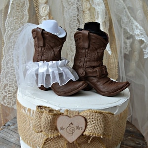 western wedding cowboy cowgirl boot cake topper bride and groom decorated boots western themed bridal shower boots cowgirl hat country girl