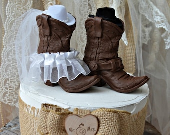 western wedding cowboy cowgirl boot cake topper bride and groom decorated boots western themed bridal shower boots cowgirl hat country girl