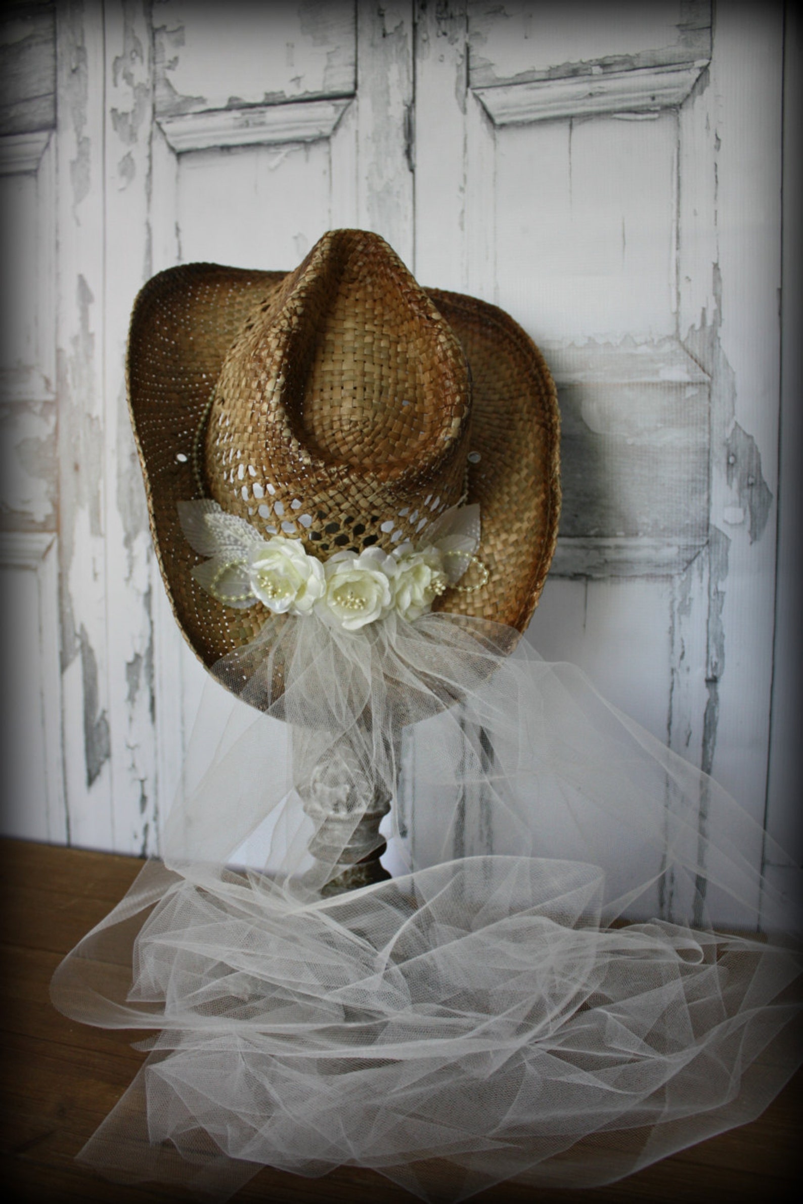 Cowgirl bride-cowgirl hat-bridal cowgirl hat-formal cowgirl | Etsy