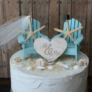 Ivory-Adirondack beach wedding chairs-Adirondack chairs-wedding cake topper-beach chairs-beach wedding-destination wedding-beach-custom