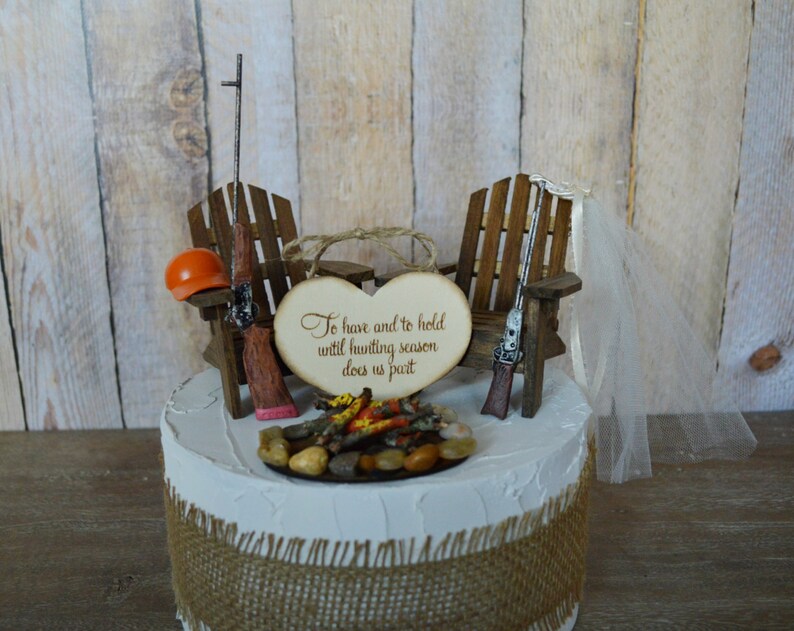 Shot gunrifflehuntingweddingcake toppergundeer country Etsy