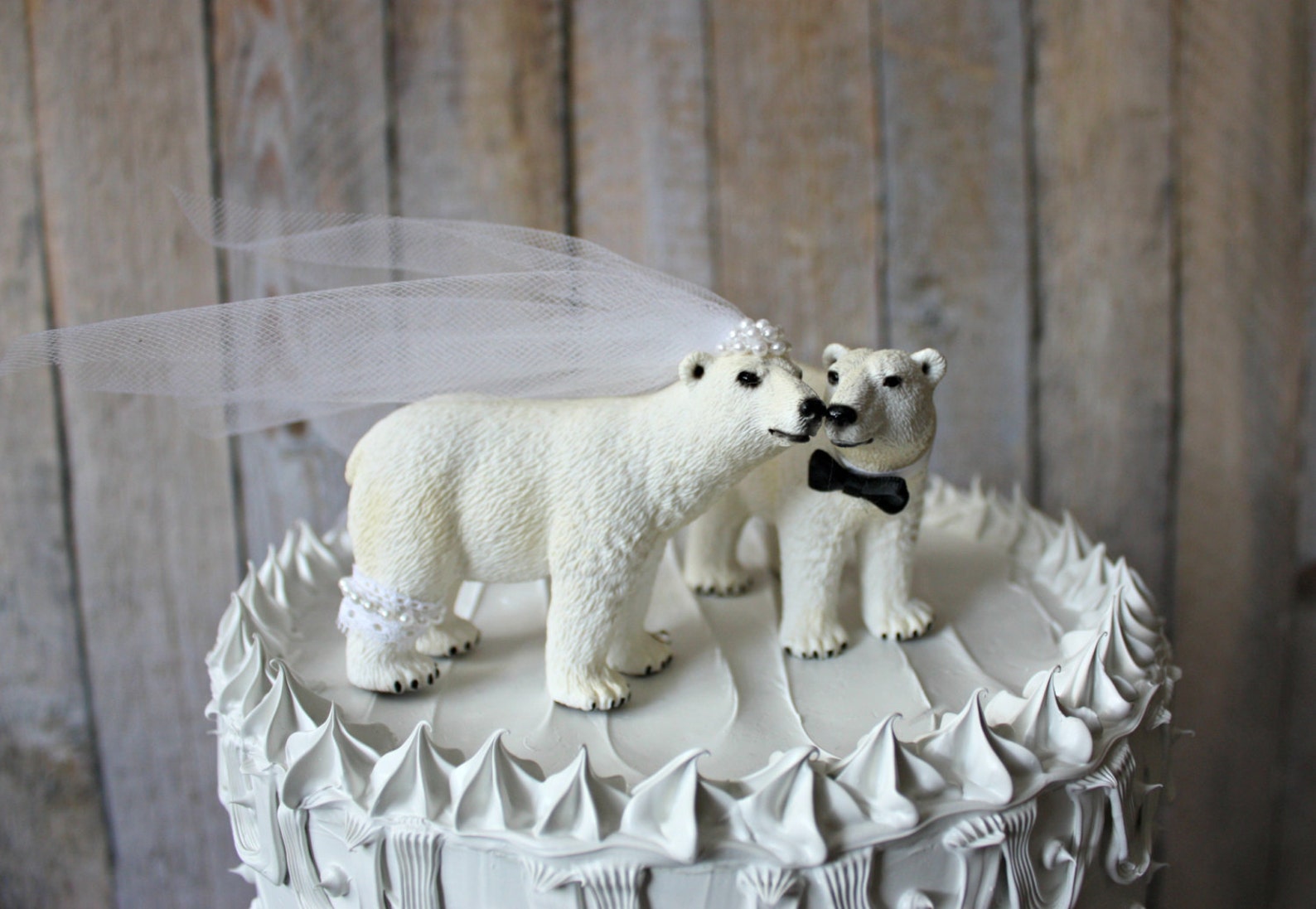 Bear Wedding Cake Topper-bears-bear Lover-polar Bear-woodland-brown ...