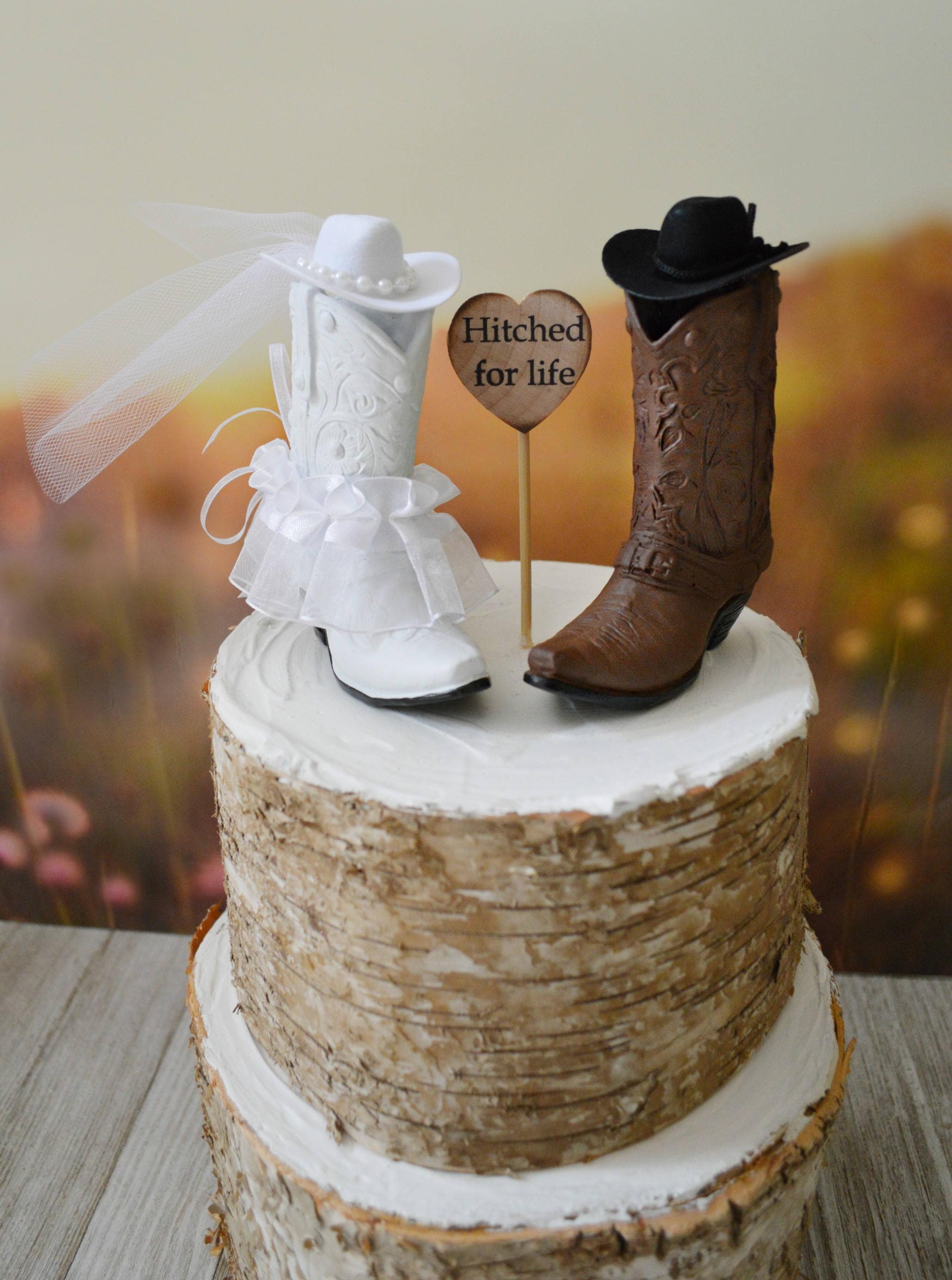 decorative western boot racks on Western Wedding Cake Topper Cowboy Cowgirl Boots Bride And Etsy