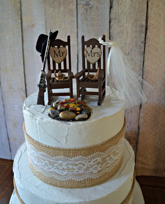 hunting themed rocking chair