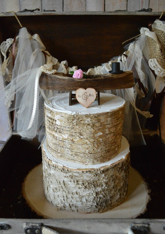 gone fishing wedding cake topper