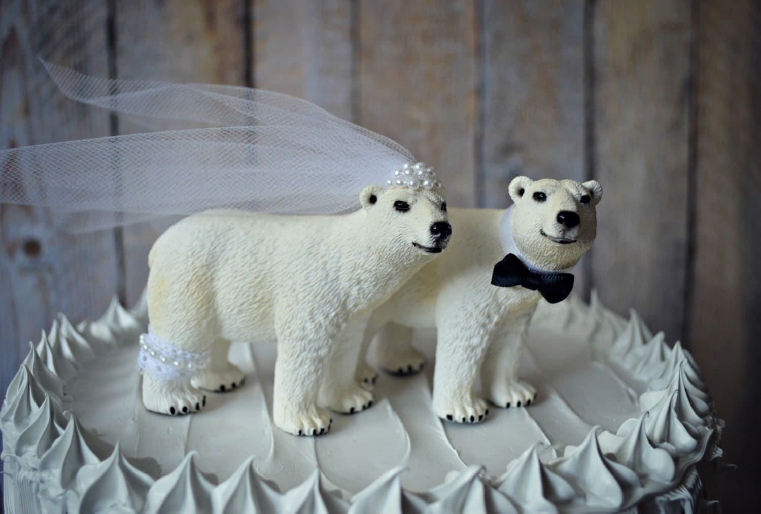 Bear Wedding Cake Topper-bears-bear Lover-polar - Etsy UK