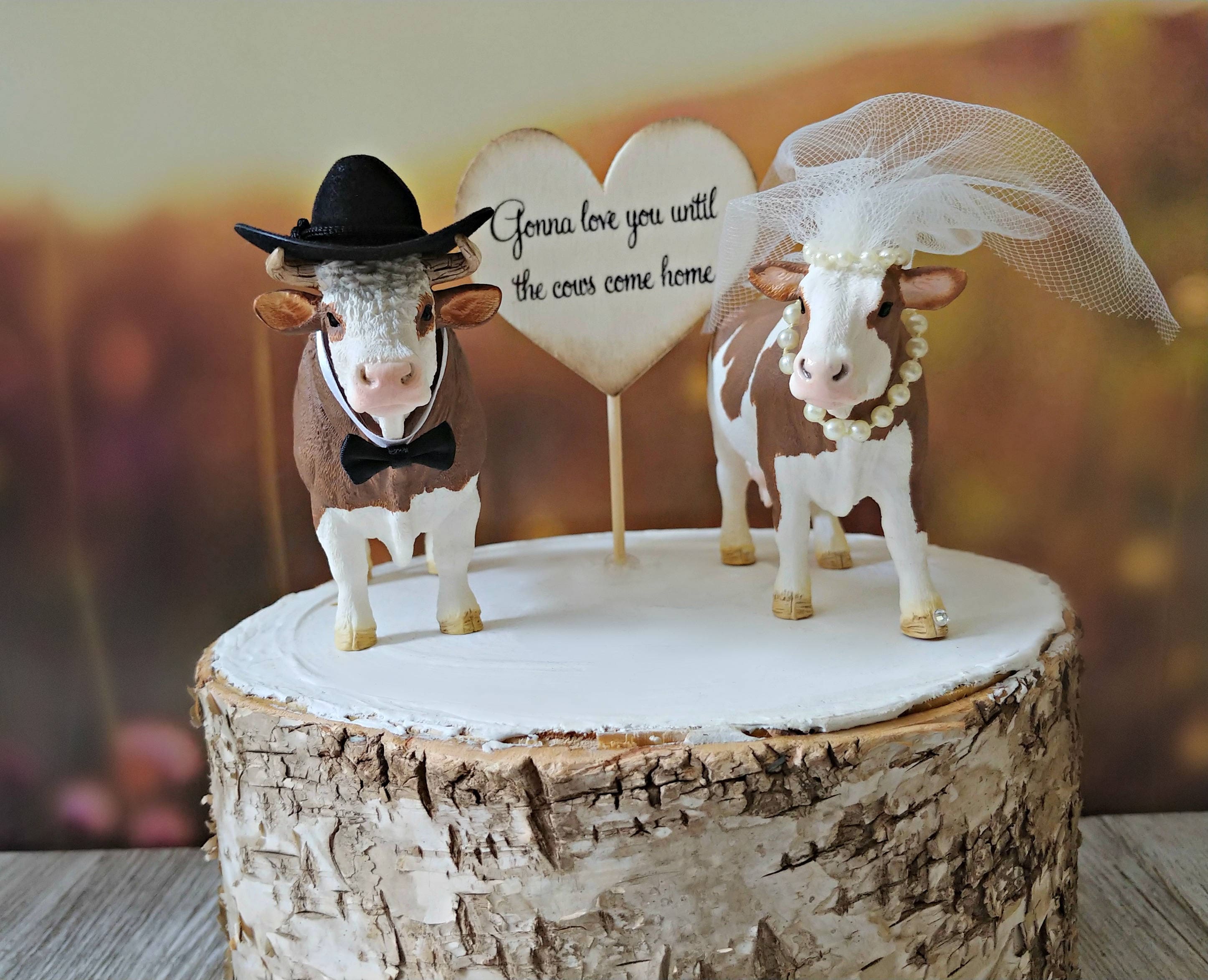 Cow wedding cake topper 60 photos - Astyledwedding.com